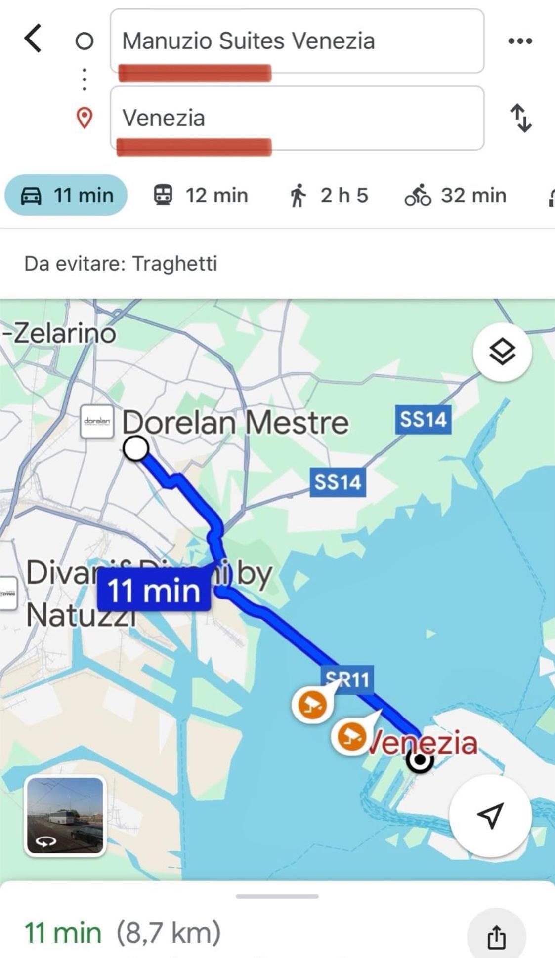 Manuzio Venezia - Free Parking